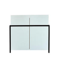 KOMMODE für das Wohnzimmer oder Schlafzimmer BOSTON - Eichefarben, Holz (105/100/35cm) - Rawood Furniture