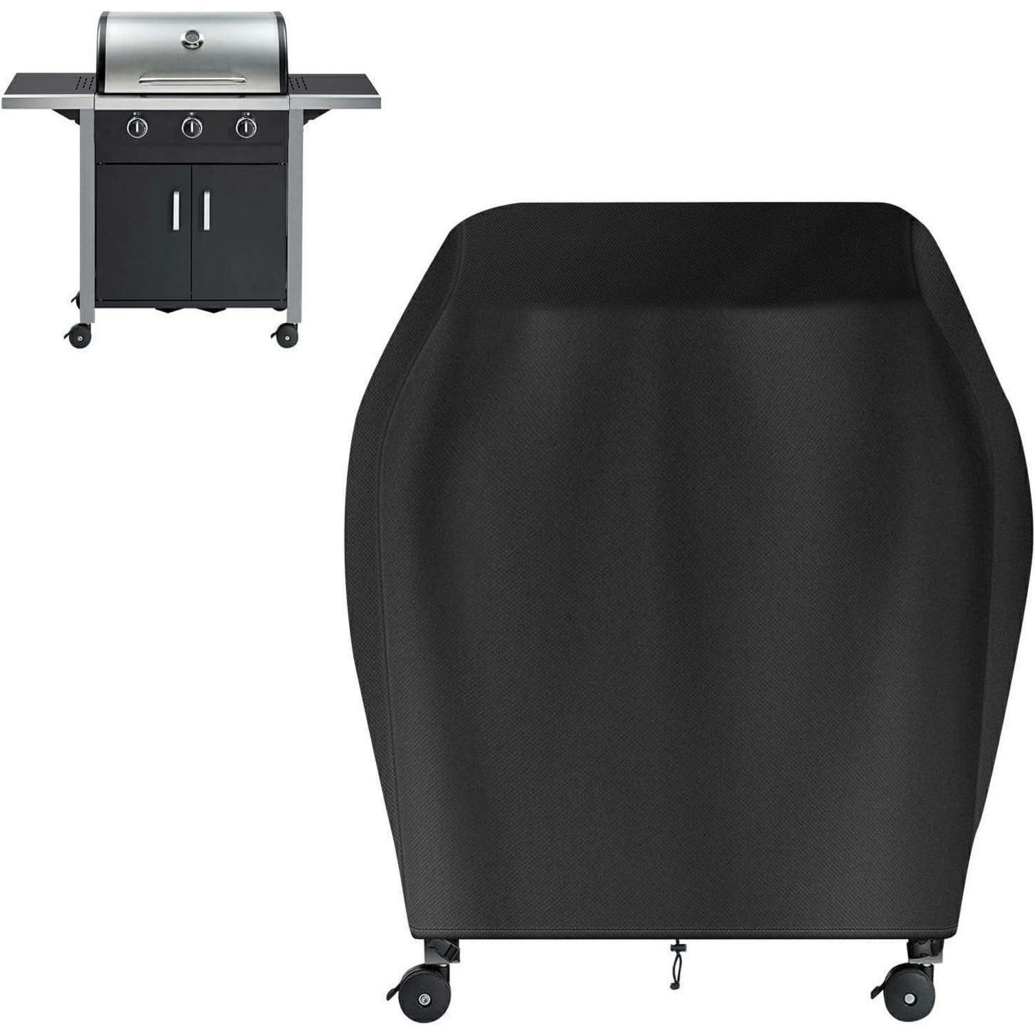 ABDECKHAUBE für Gasgrill 110 cm - Schwarz, Kunststoff (54/110/90cm)