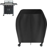 ABDECKHAUBE für Gasgrill 110 cm - Schwarz, Kunststoff (54/110/90cm)