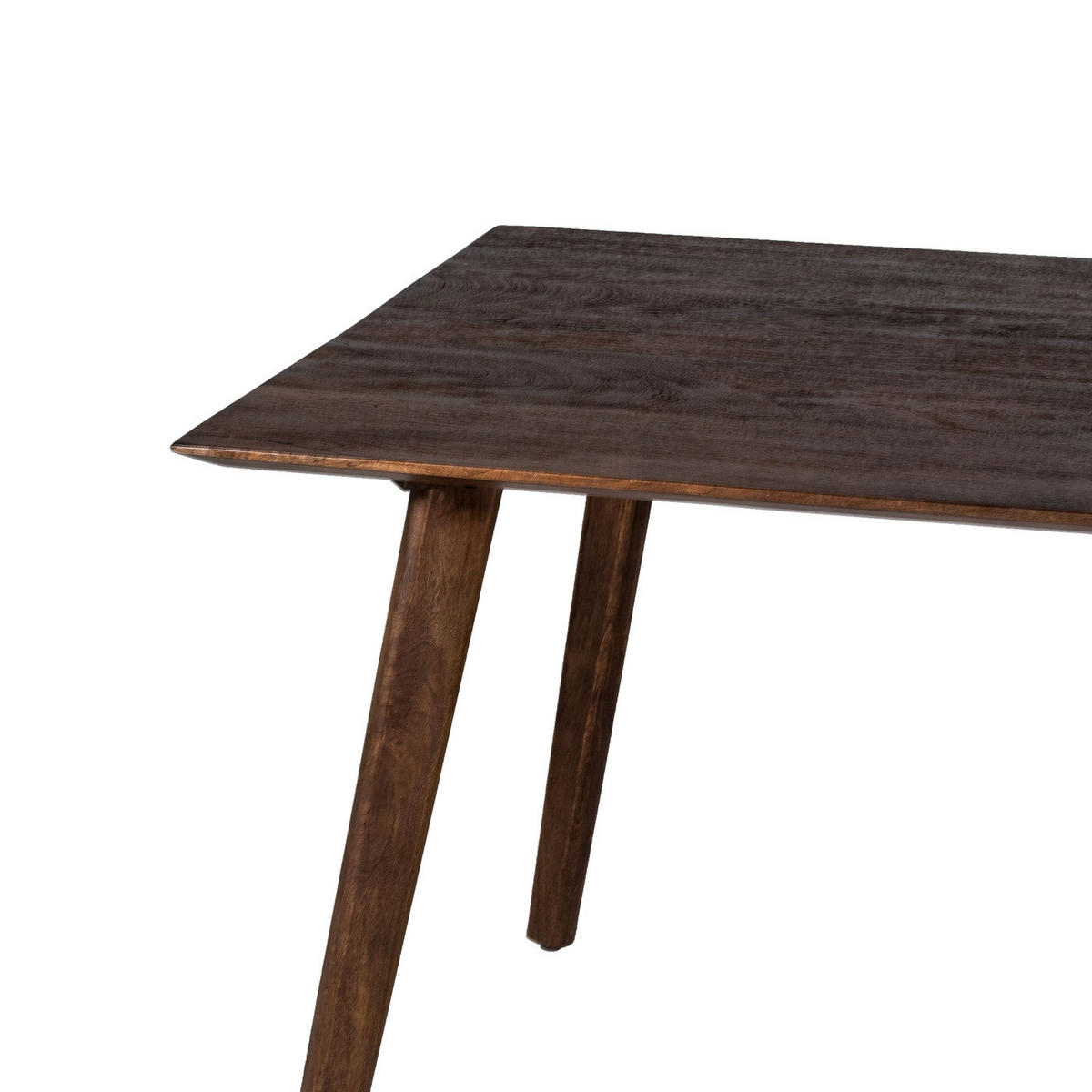 ESSTISCH aus Mangoholz 240cm, dunkelbraun - Dunkelbraun, Holz (240/90/90cm) - Giga Meubel