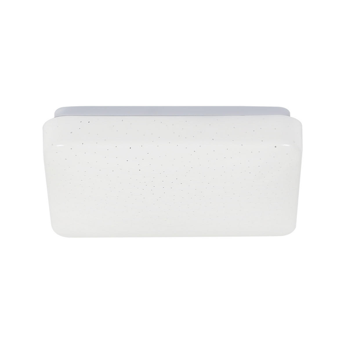 LED-DECKENLEUCHTE Adelheid 21/21/4 cm - Weiß, Kunststoff (21/21/4cm) - Nettlife