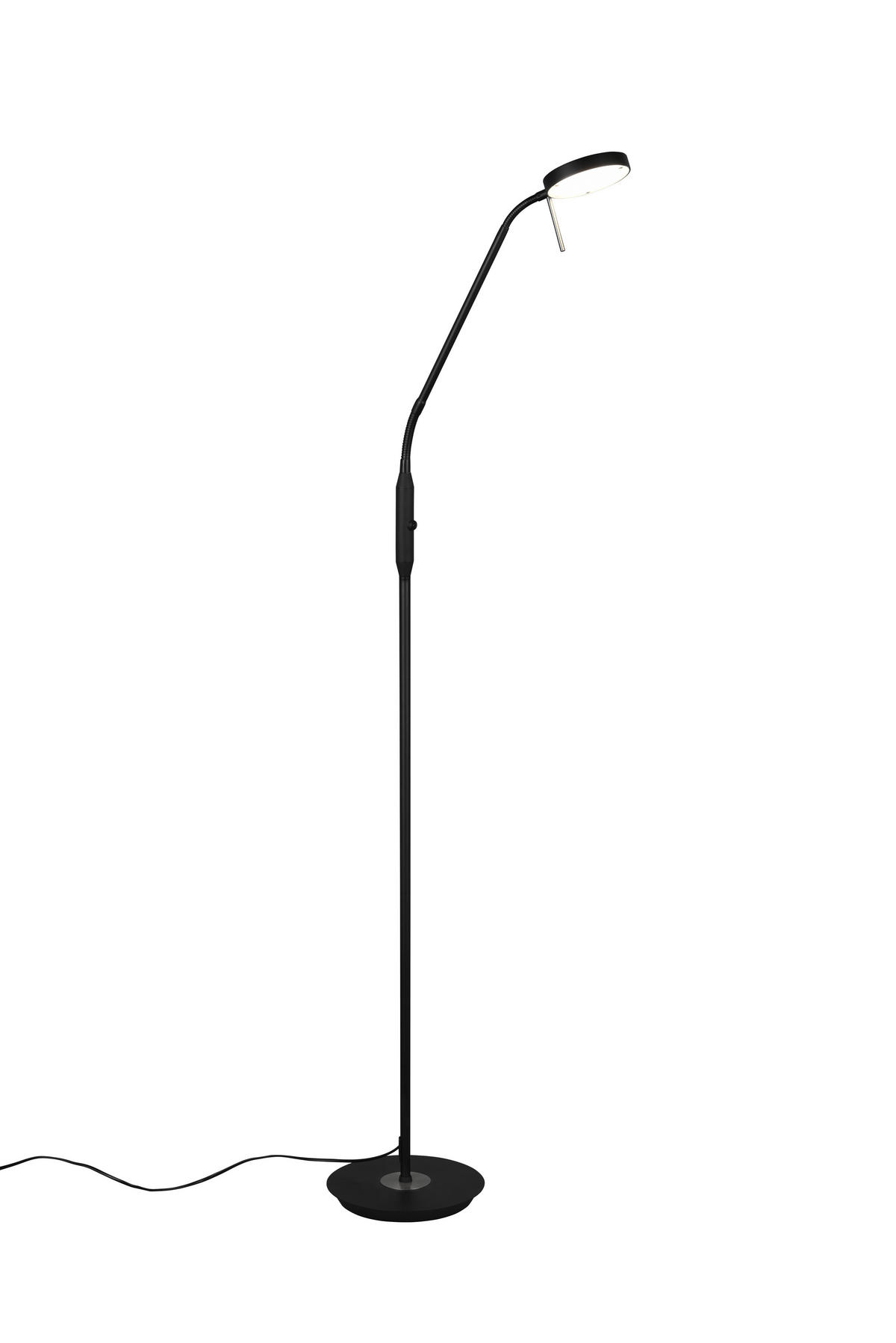STEHLAMPE MONZA - Schwarz - 0/0/145 cm - Schwarz, Metall (25/25/145cm) - Trio Leuchten