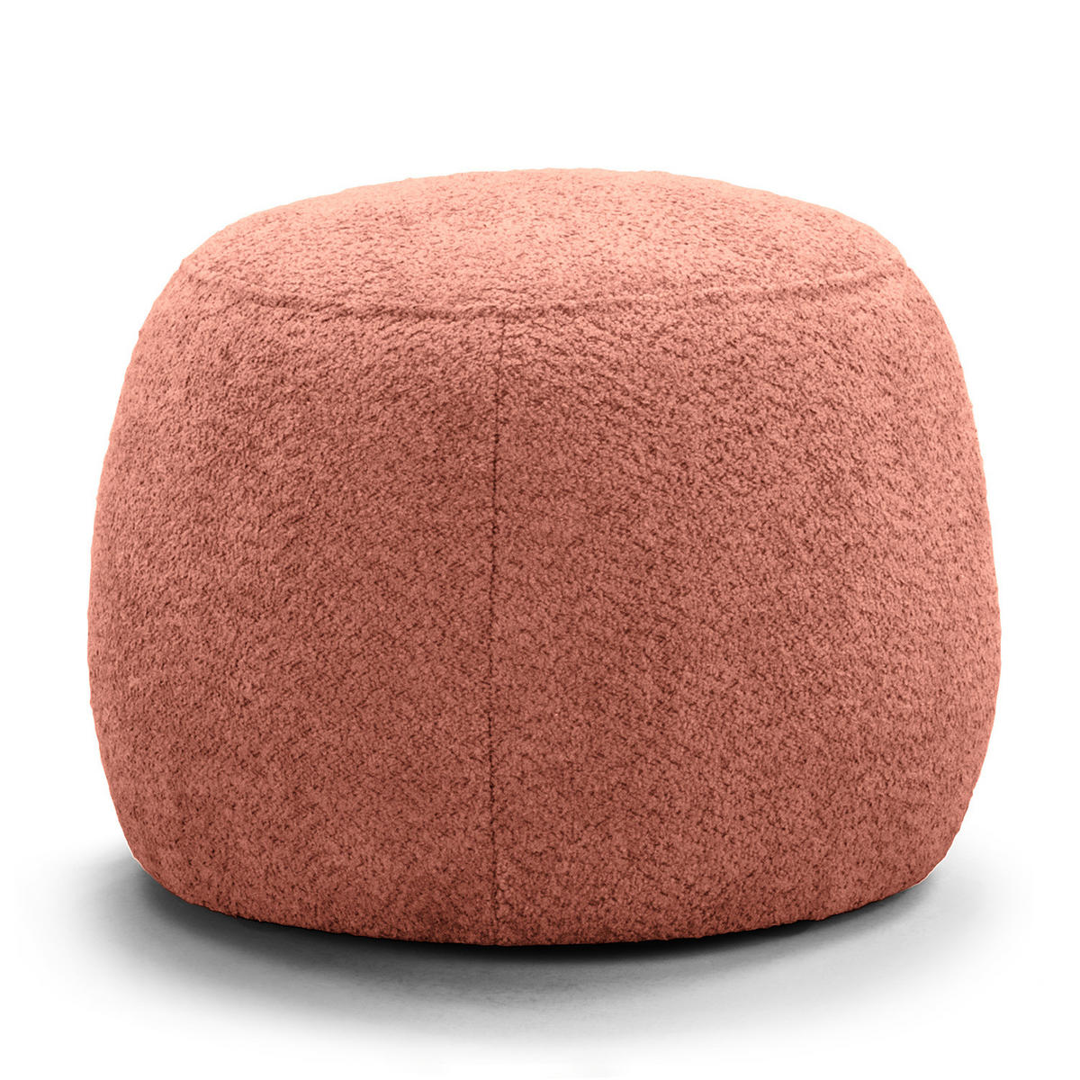 POLSTERHOCKER - Schwarz/Rosa, Textil (59/45/59cm) - home24