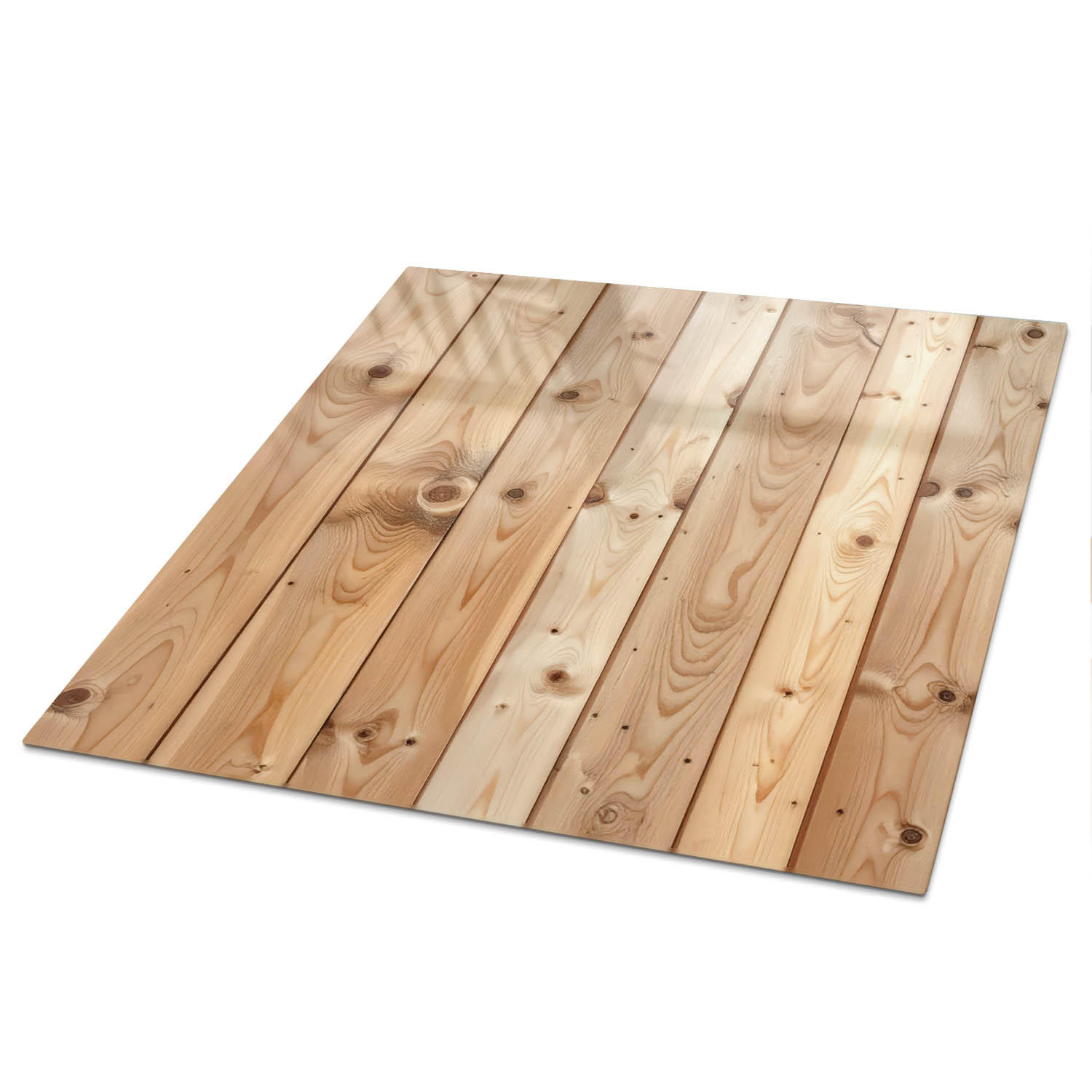 Wallfluent Tischplatte Braun 50x0.4x50 cm