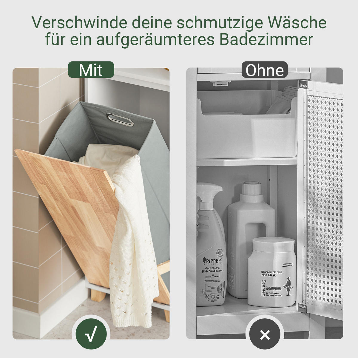 HOCHSCHRANK Weiß - Weiß, Holz/Holzwerkstoff (31/170/32cm) - SoBuy