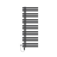 BADHEIZKÖRPER elektrisch Iron EM 600x1600 mm Anthrazit mit Heizstab 900W Digital - Anthrazit, Metall (60/160/3cm) - LuxeBath