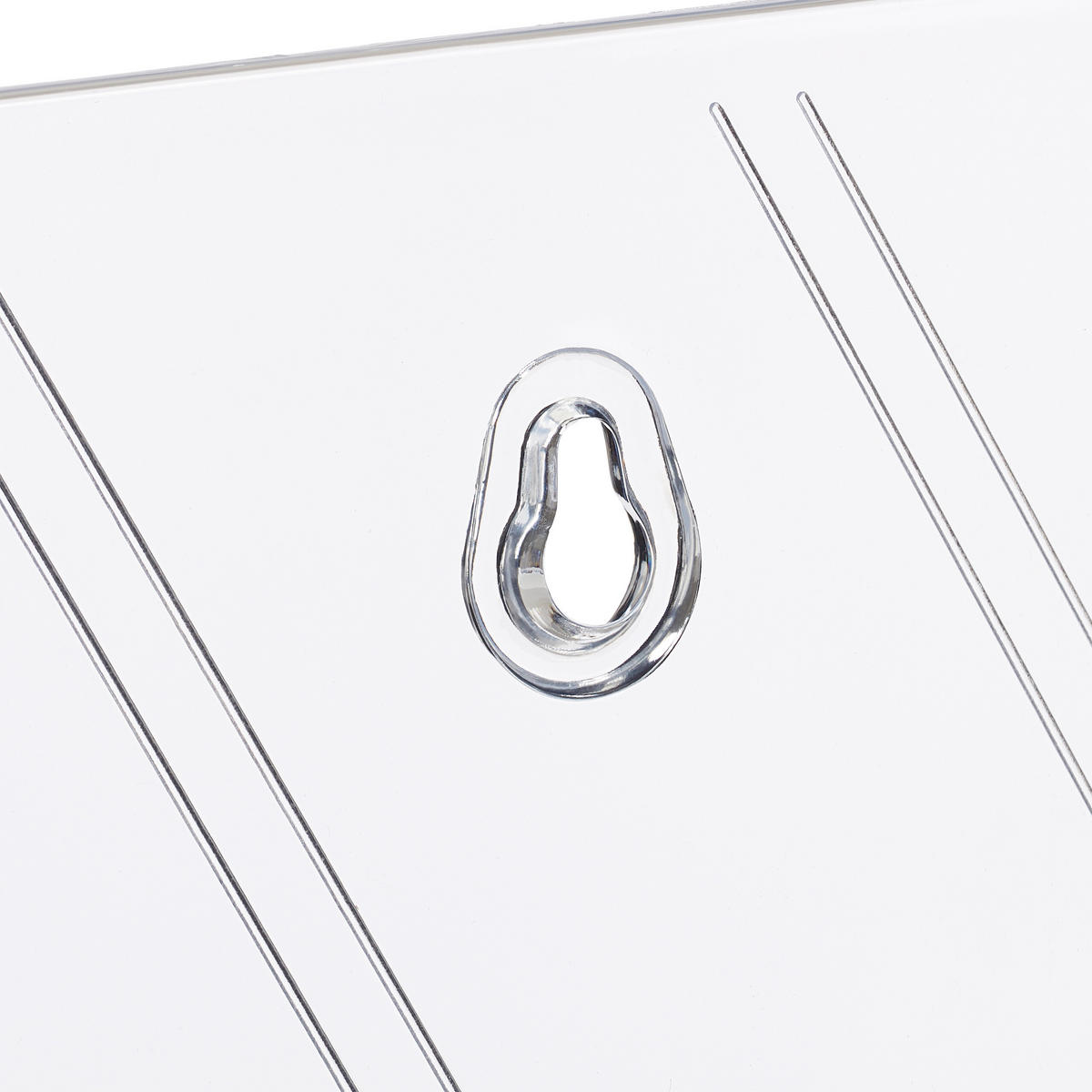 10XPROSPEKTSTÄNDER - Transparent, Kunststoff (17.5/20/8.5cm) - Relaxdays