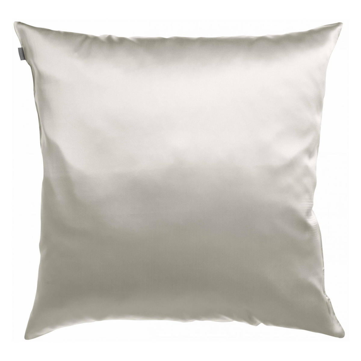 KOPFKISSENBEZUG Ashley perlweiß 65 x 65 cm - Hellgrau, Textil (65/65cm) - Vivaraise