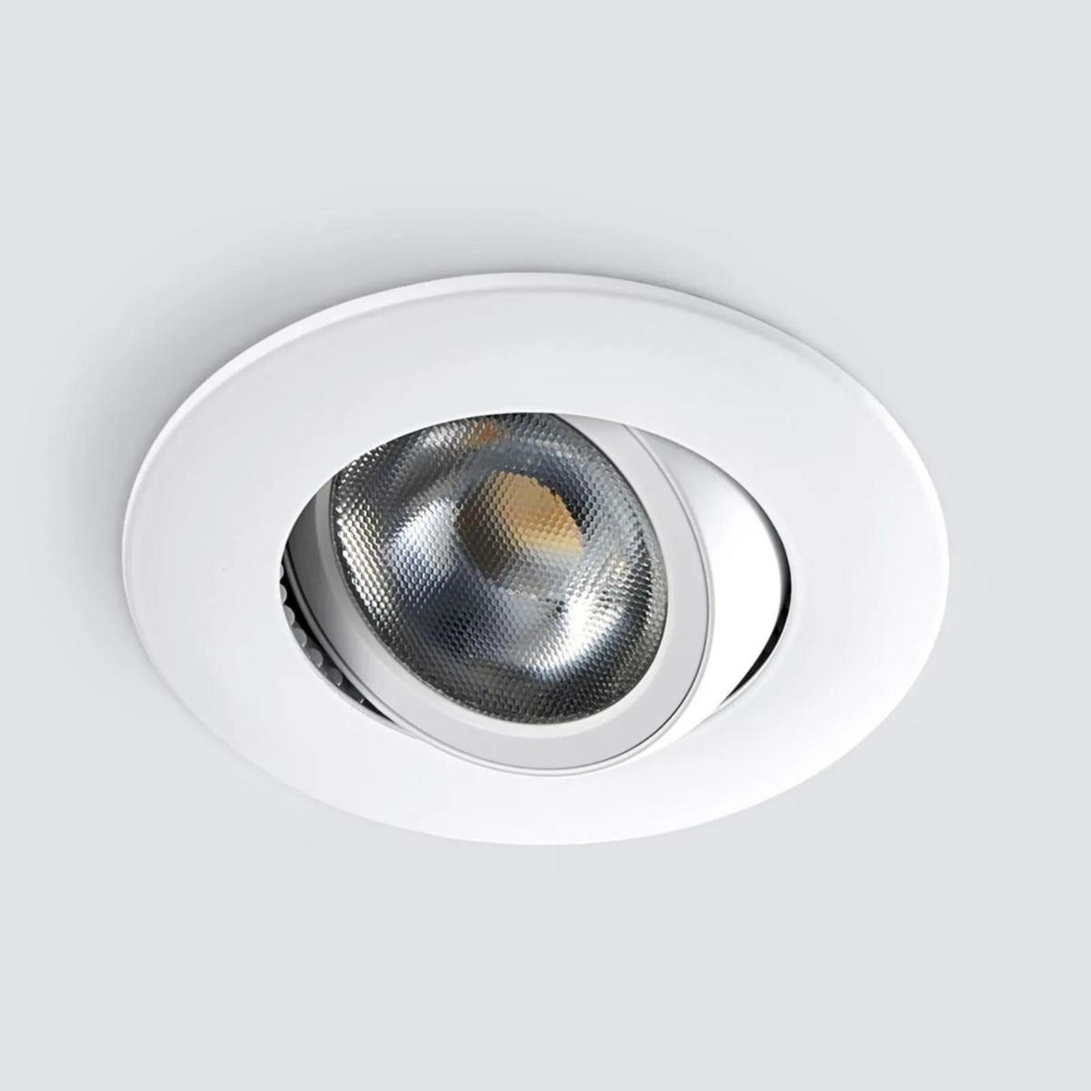BADEZIMMER WANDLEUCHTE - Weiß, Metall (4.8/4.8cm) - click-licht