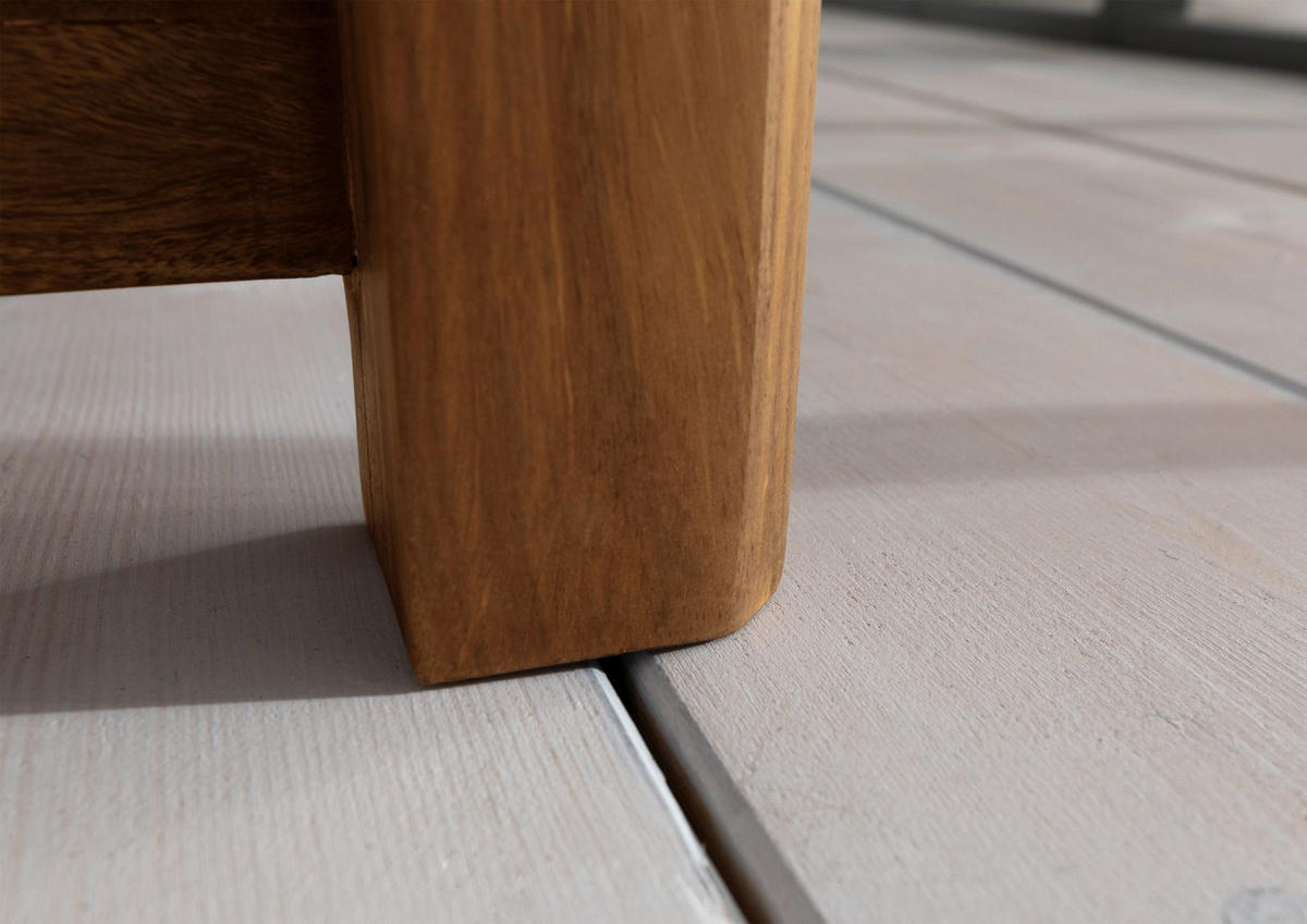 COUCHTISCH Sheesham 120x80x45 braun geölt BUENO #1001 - Braun, Holz (120/80/45cm) - Massivmoebel24