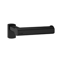 BE-LINE WC-Papierhalter Wandmontage matt schwarz - Anthrazit, Metall (10/10/16cm) - Delabie
