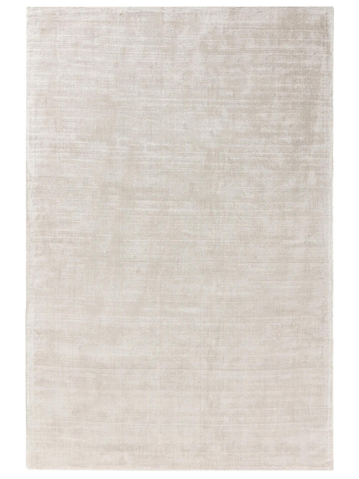 VISKOSETEPPICH Nova Hellgrau 160x230 cm - Hellgrau, Naturmaterialien/Textil (160/230cm) - benuta Pure