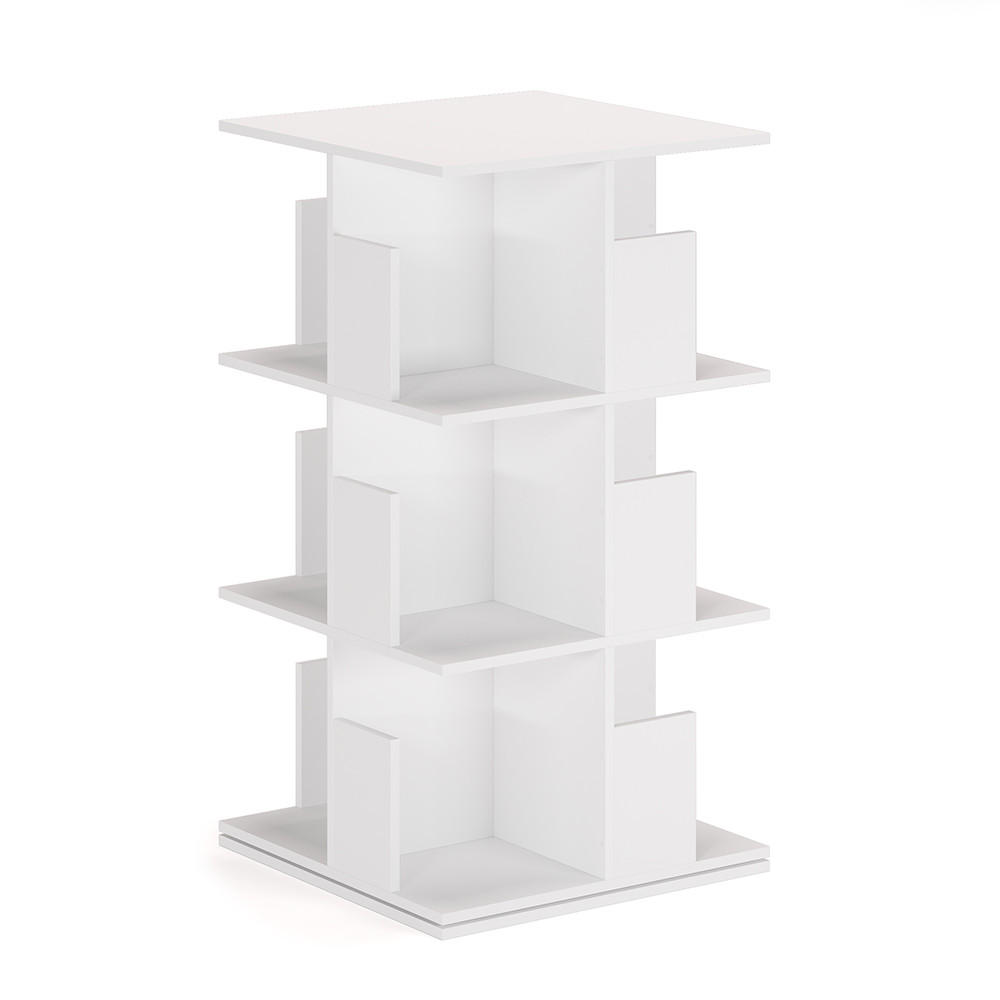 BÜCHERREGAL Alfa Weiß 59.7 x 111.4 cm - Weiß, Holzwerkstoff (59.7/111.4/59.7cm) - Vicco