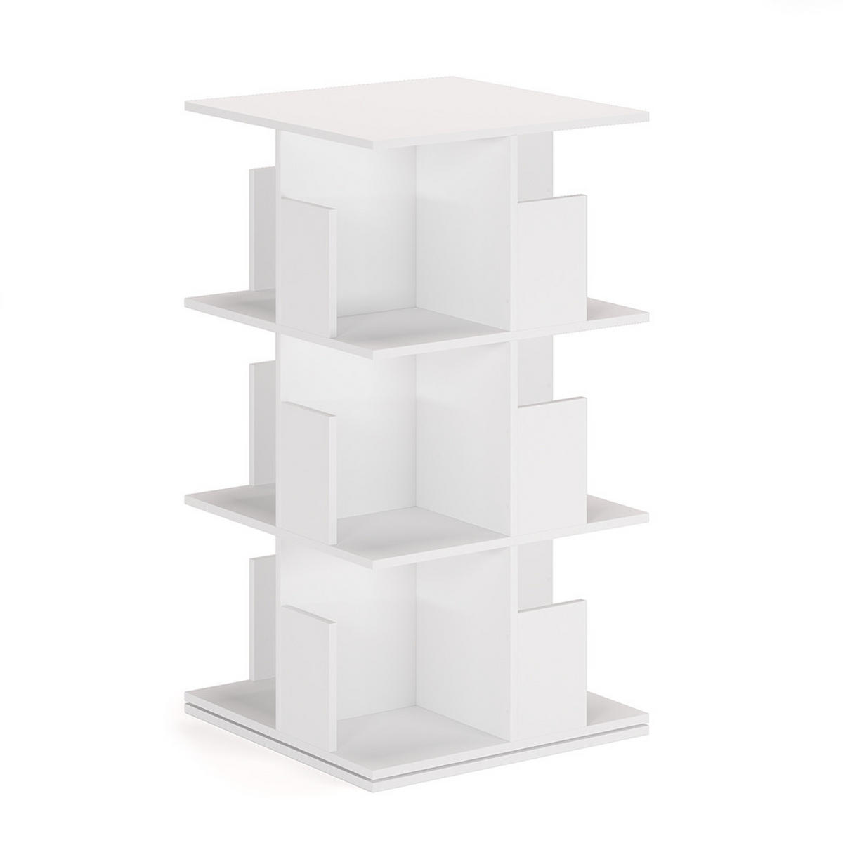 BÜCHERREGAL Alfa Weiß 59.7 x 111.4 cm - Weiß, Holzwerkstoff (59.7/111.4/59.7cm) - Vicco