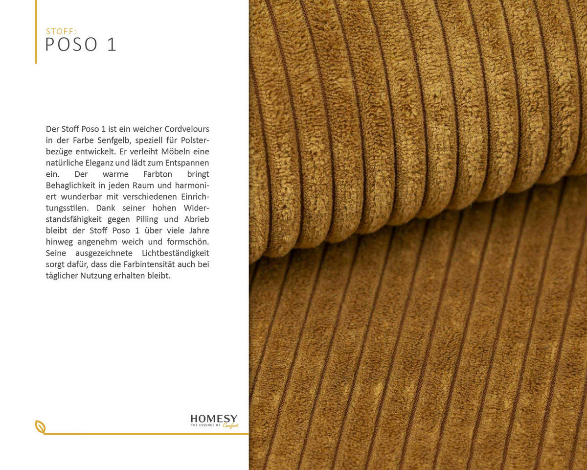 POLSTERBETT SANA 160x200cm Elegantes Polsterbett für modernen Wohnstil , 7-Zonen-Taschenfederkernmatratze mit kokos CIRA (21 cm), Currygelb - Currygelb, Holz (160/200cm) - Homesy