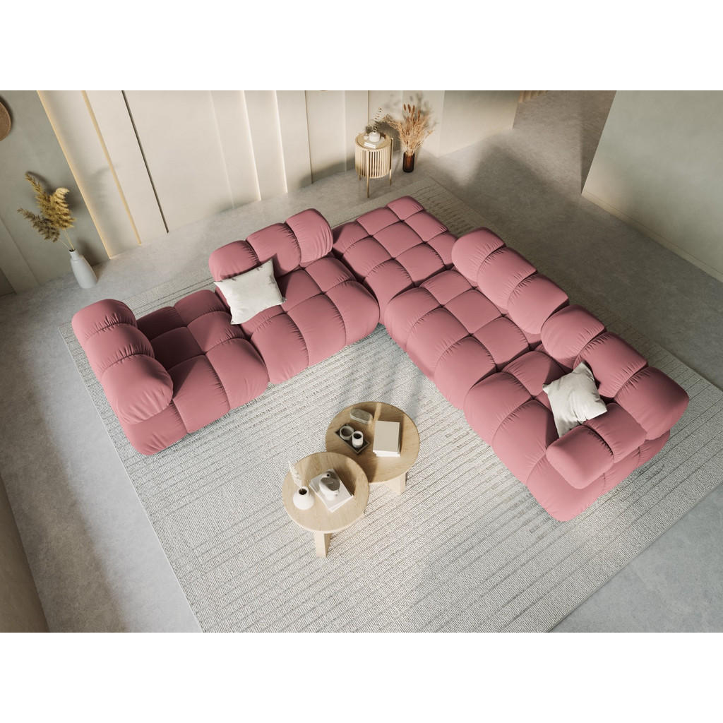Thumbnail - Micadoni Modul, Pink, Textil, 1-Sitzer, 94x70x94 cm, Hergestellt in Europa, Oeko-Tex®, Wohnzimmer, Sofas & Couches, Sofa...
