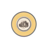 BROTTELLER Audun Chasse weiß-grau-gelb ø 16 cm - Gelb/Weiß, Keramik (16cm) - Villeroy & Boch