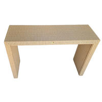 KONSOLENTISCH Cora - Hellbraun, Holzwerkstoff (120/40/78cm) - Sedex