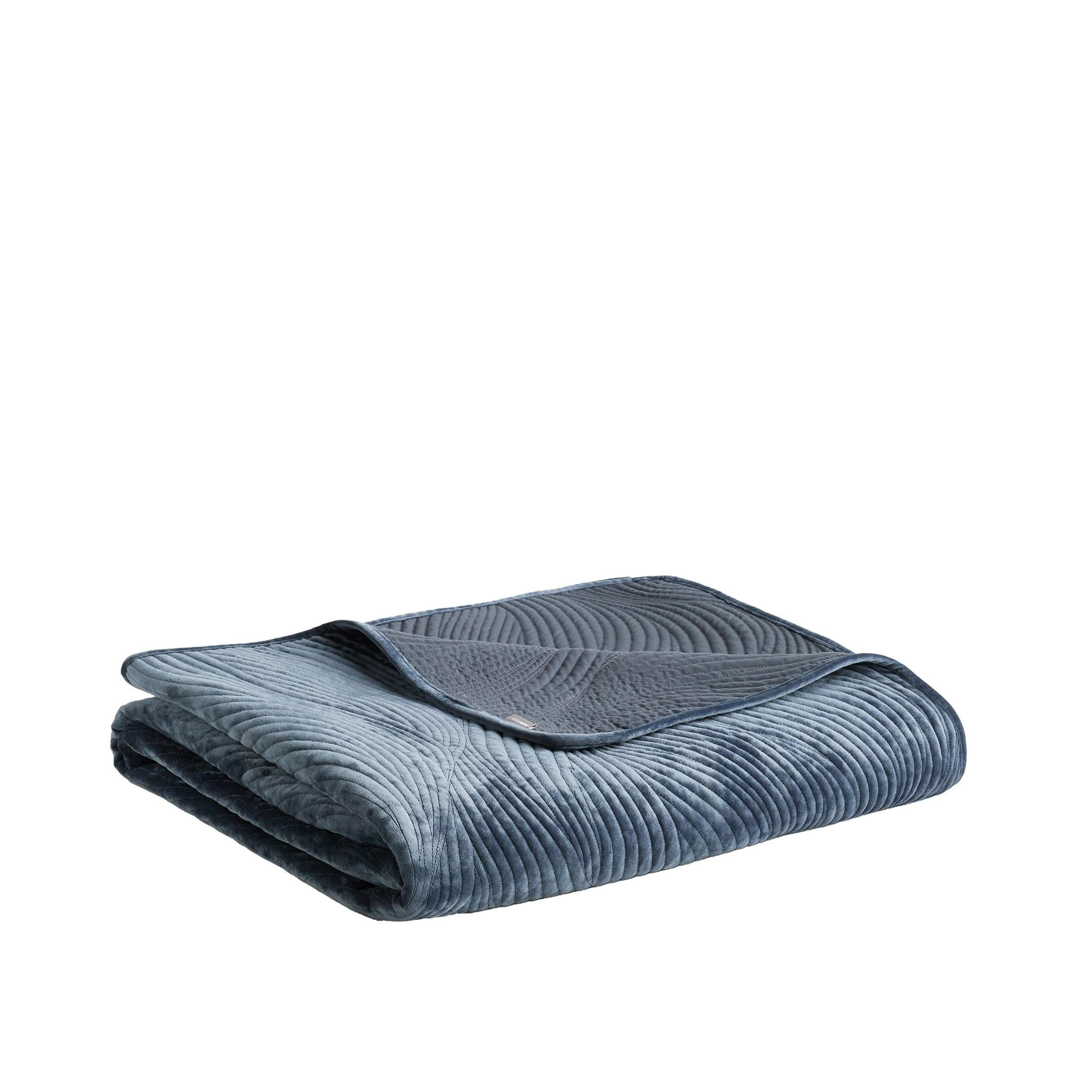 TAGESDECKE Tossa - Dunkelgrau, Textil (200/220cm) - home&you