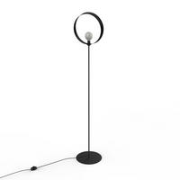 STEHLEUCHTE - Schwarz, Metall (40/40/165cm) - Lumicom