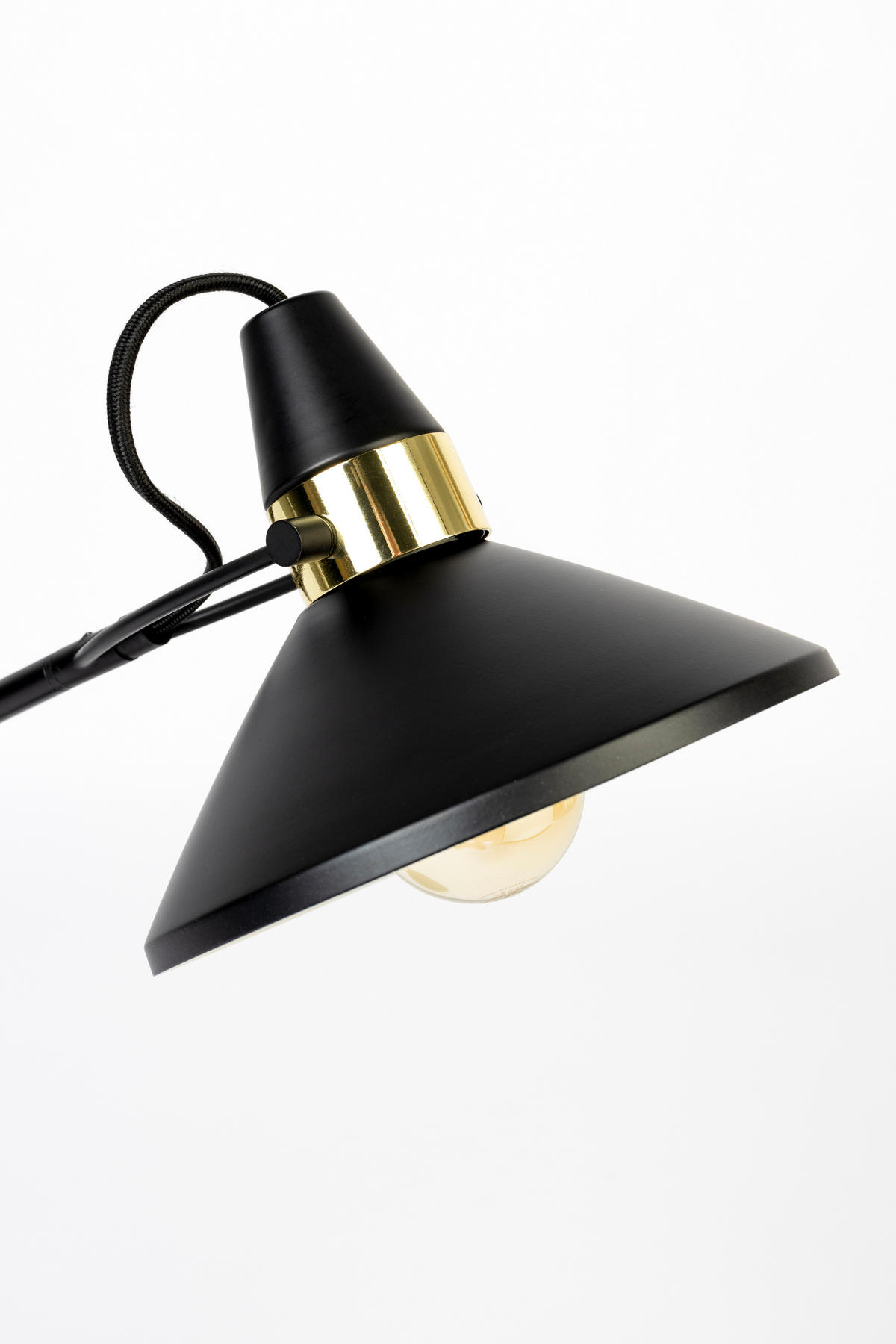 TISCHLAMPE Jona - Schwarz - 22/22/70 cm - Schwarz, Metall (22/22/70cm) - Novel
