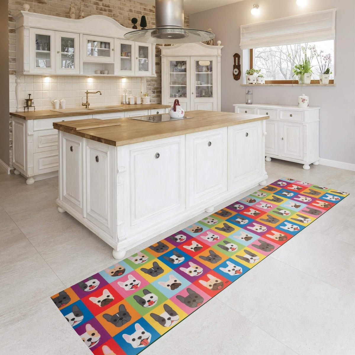 KÜCHENLÄUFER BAUBAU - Multicolor, Textil (50/1000cm) - WohnDirect