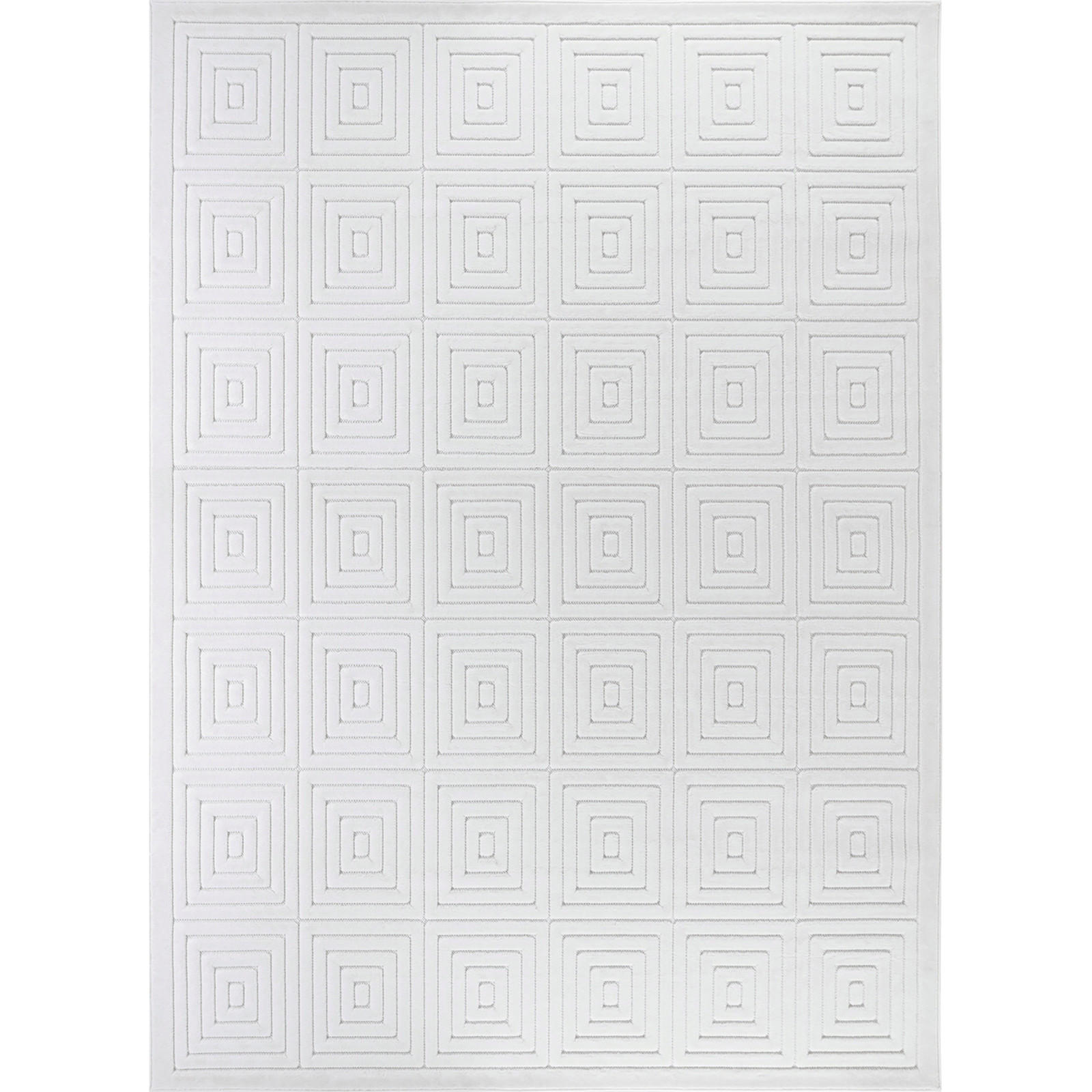 OUTDOORTEPPICH 200/275 cm Weiß - Weiß, Naturmaterialien/Textil (200/275cm) - LIVABLISS