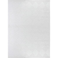 OUTDOORTEPPICH 120x170 cm Weiß - Weiß, Naturmaterialien/Textil (120/170cm) - LIVABLISS