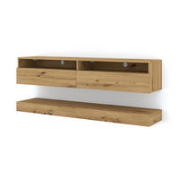 TV LOWBOARD Artisan Eiche 160/33/34 - Eiche Artisan, Holzwerkstoff (160/33/34cm) - RAUMHIRSCH FURNITURE