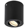 DECKENSTRAHLER Triledo - Schwarz, Metall (4.25/4.25/9.5cm) - SLV