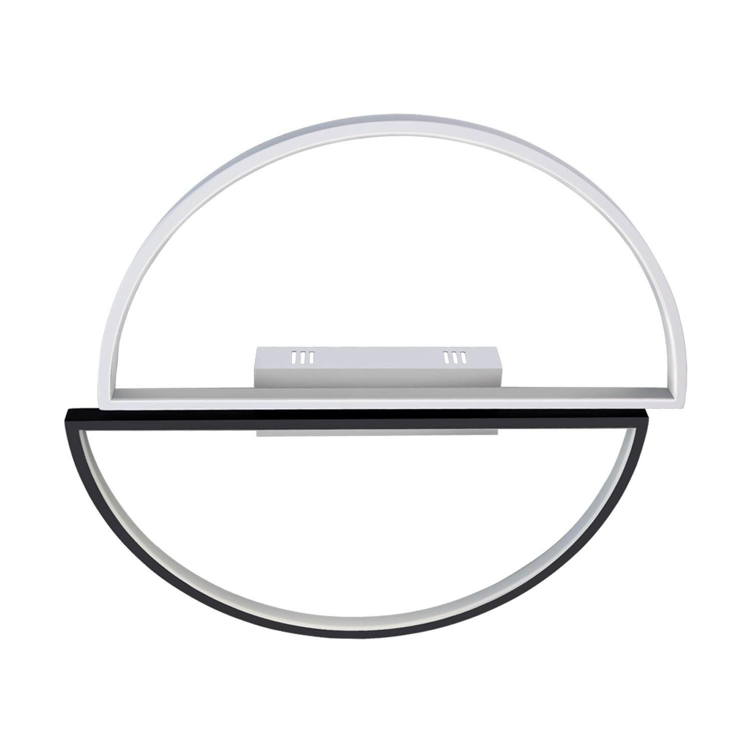 LED-DECKENLEUCHTE Alice 20/4.5/5cm - Weiß, Kunststoff (20/4.5/5cm) - ZMH