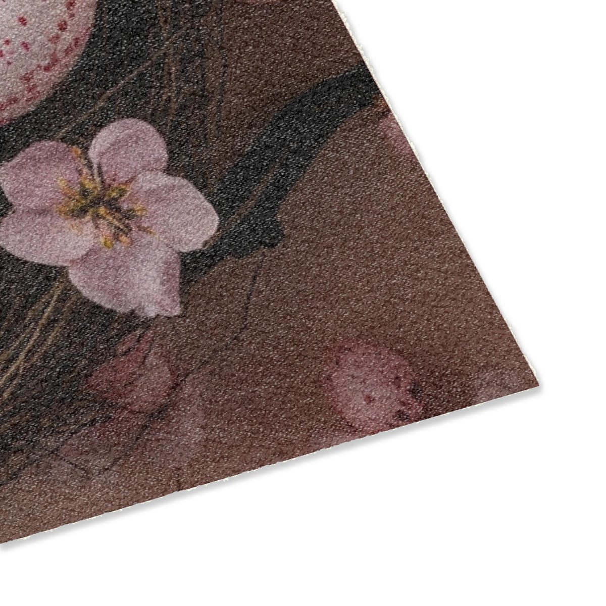 PREPRAŽNIK ZA VRATA Rosa - Blommor - Ägg 90x60 cm - svetlo roza, umetna masa (60/90cm) - MuchoWow