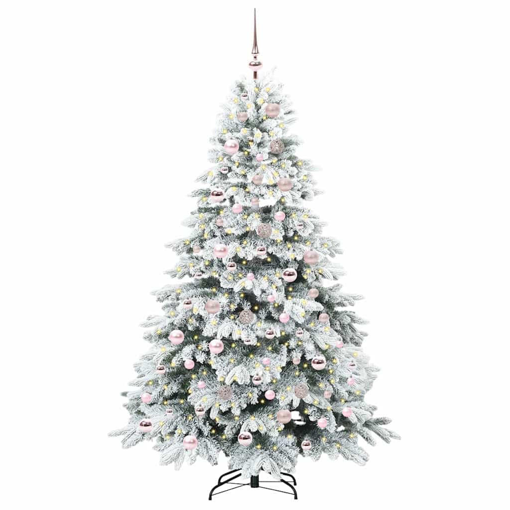vidaXL Weihnachtsbaum Weiß 180 cm