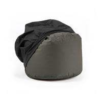 POUF mit Schutzhülle Der Ruhepouf - Anthrazit, Textil (60/40/60cm) - Mokebo