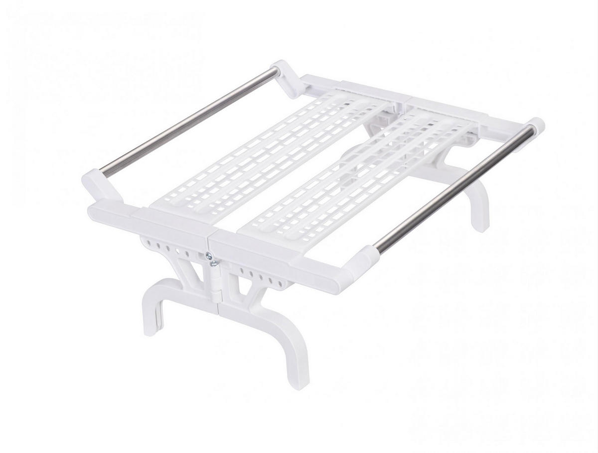 ÖLRADIATOR Weiß mit Rollen und 3 Leistungsstufen 2800 W - Weiß, Metall (46/77/15cm) - Purline