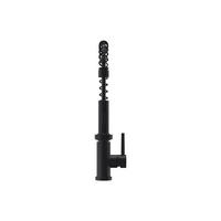 KÜCHENARMATUR - 26 cm x 5.2 cm - metall - schwarz Roflex - Schwarz, Metall (26/45.5/5.2cm) - Vente-Unique
