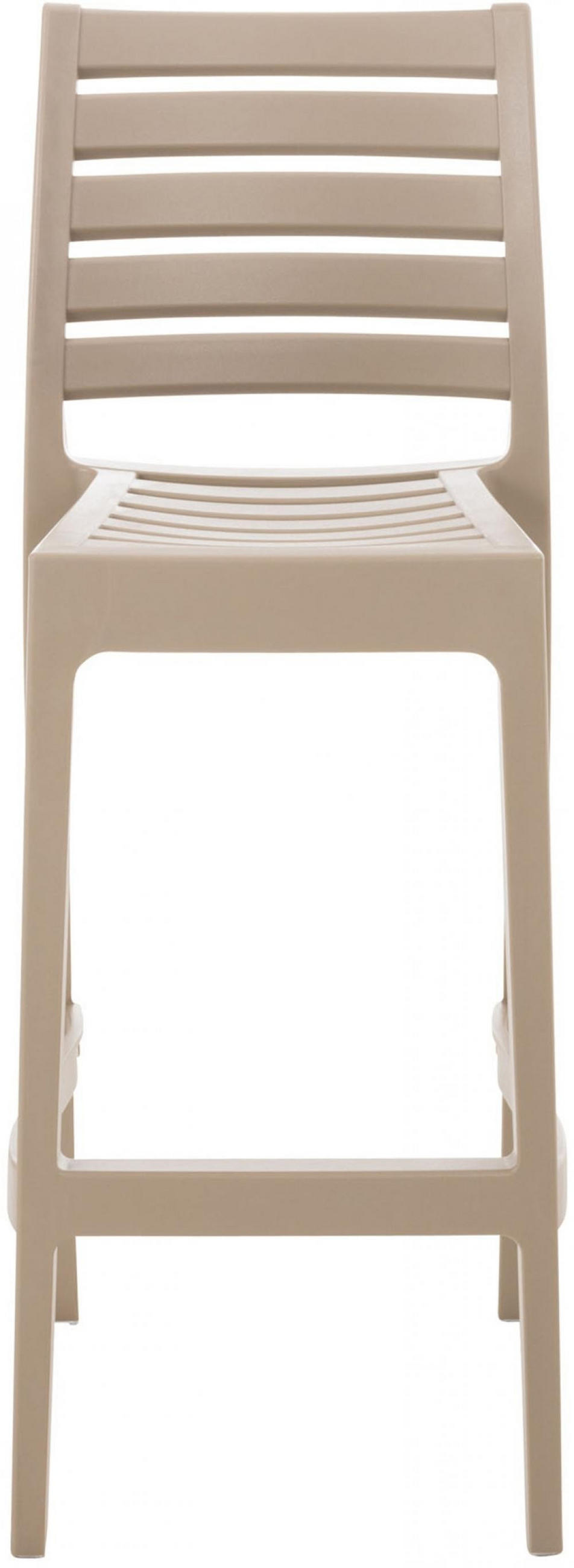 BARHOCKER 2er Set Kunststoff schlamm - Schlammfarben, Kunststoff (45/105/51cm) - CLP