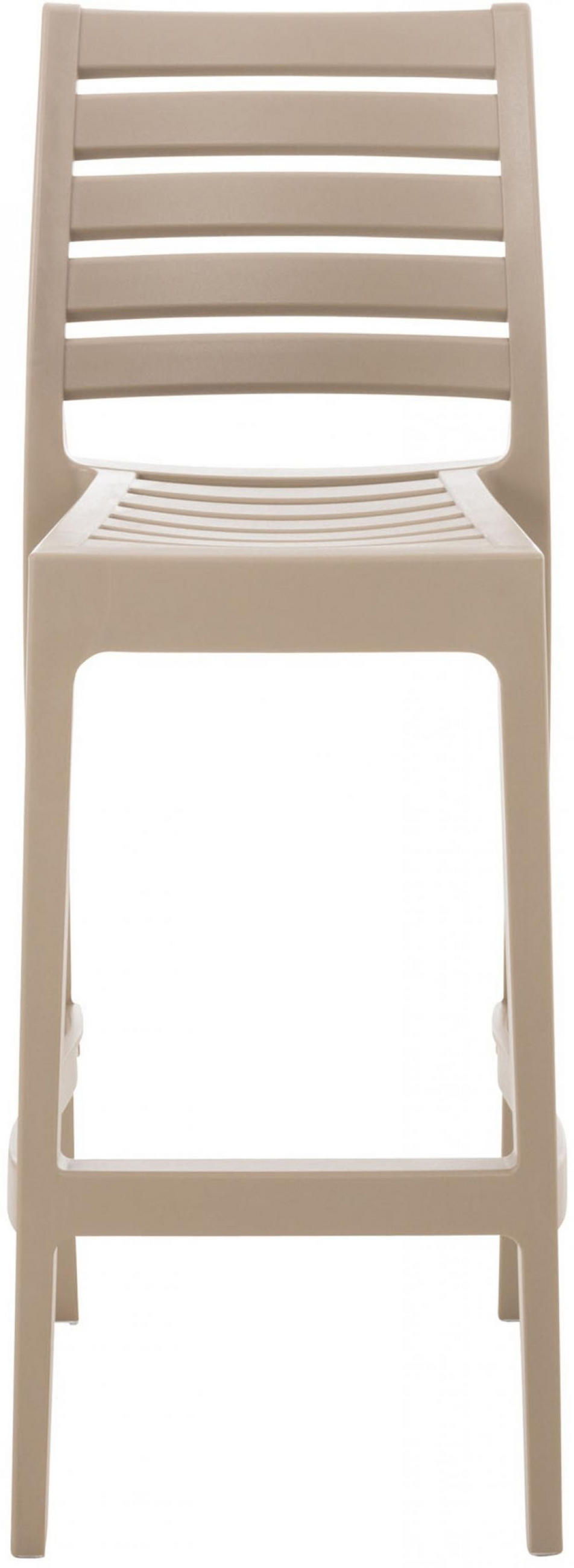 BARHOCKER 2er Set Kunststoff schlamm - Schlammfarben, Kunststoff (45/105/51cm) - CLP