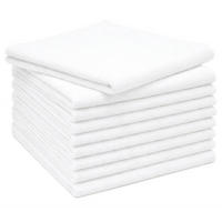 REINIGUNGSTÜCHER, 10er-Set, 32x32 cm, 80% Polyester, 20% Polyamid - Weiß, Textil (32/32cm) - Zollner