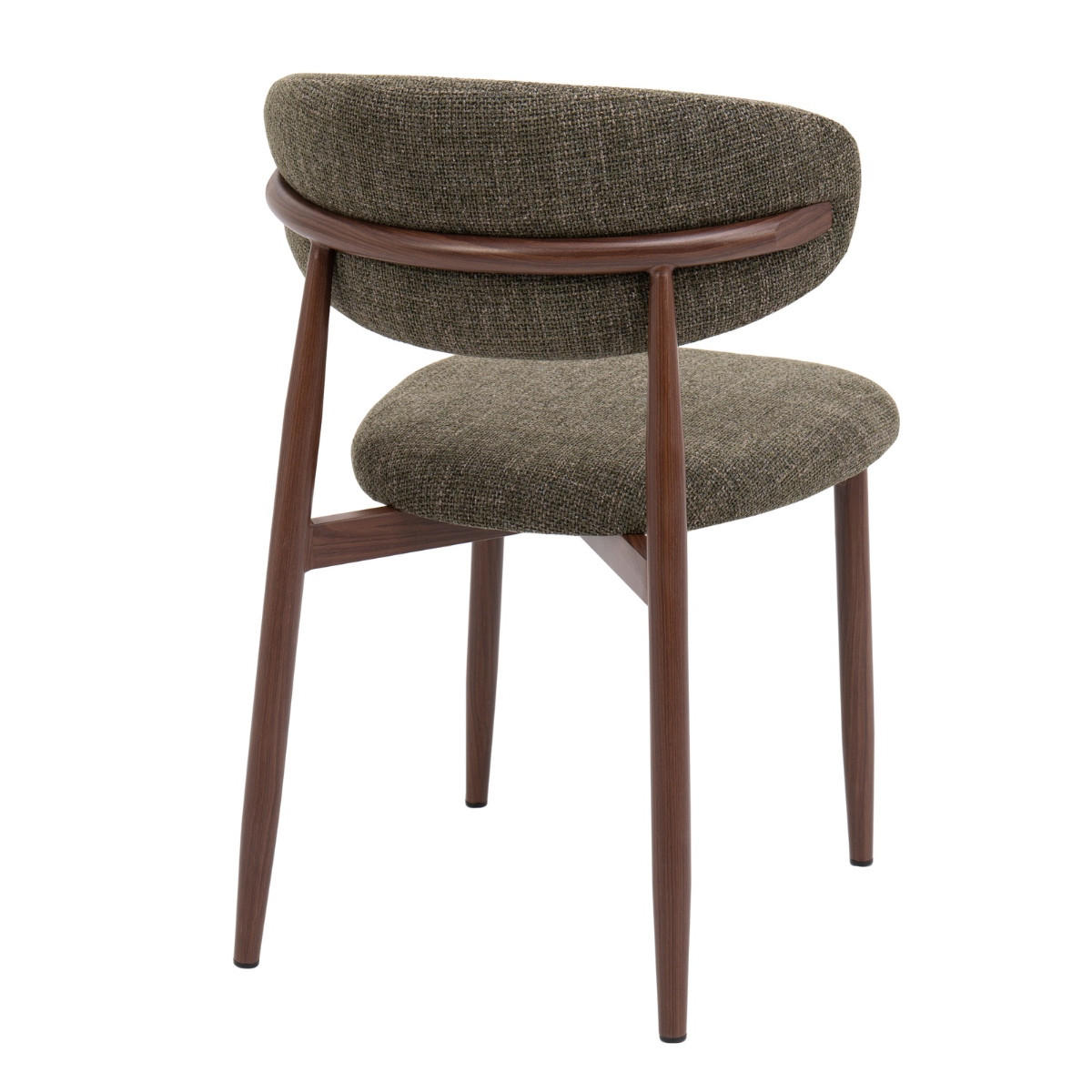 ESSZIMMERSTUHL 2er Set aus Stoff, grün - Grün, Textil (52/77/56cm) - Giga Meubel