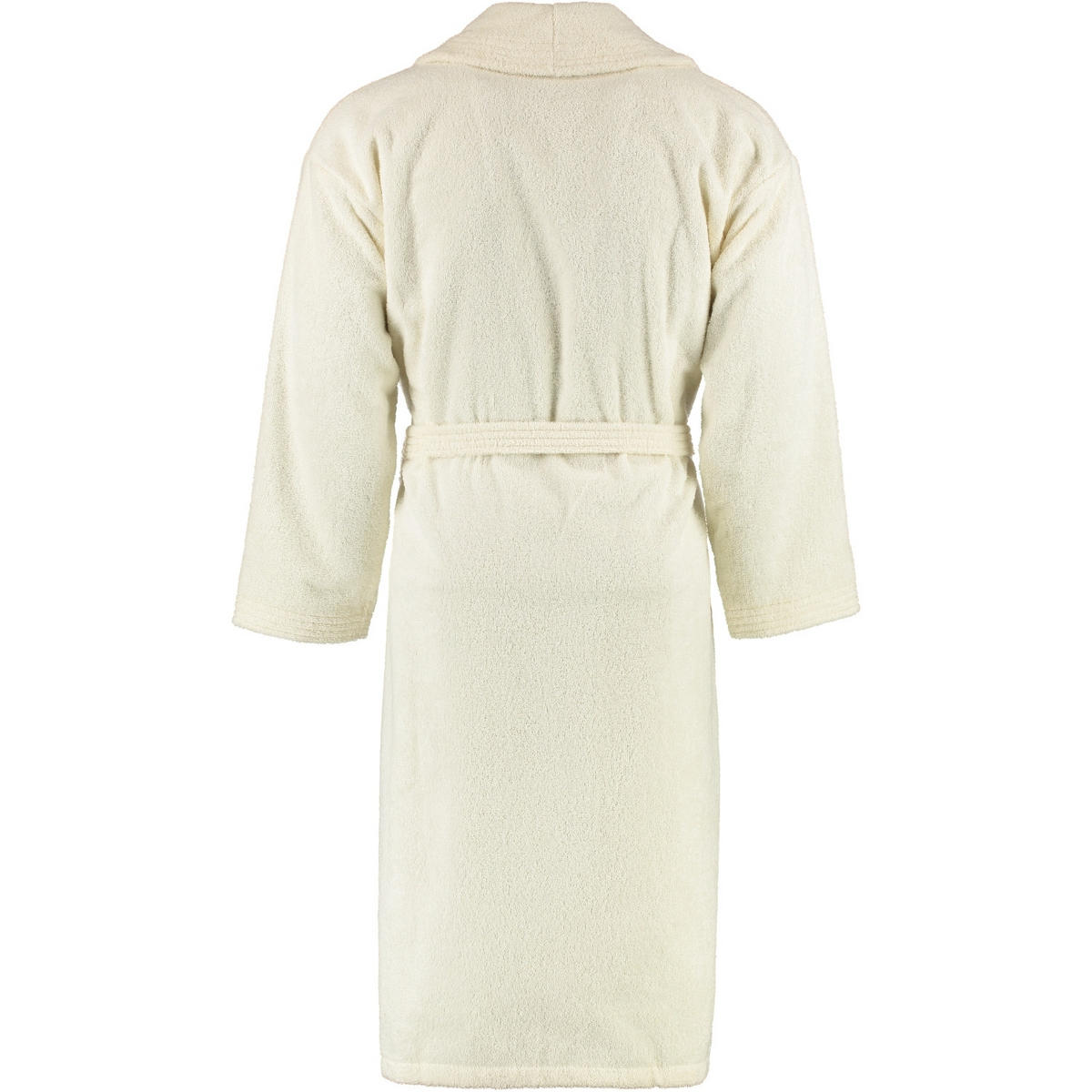 BADEMANTEL UNISEX SCHALKRAGEN SIR & LADY NATUR-JASMIN - 20 - Beige, Textil (XLnull) - Rhomtuft