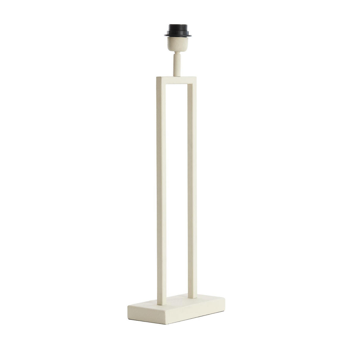 LAMPENFUSS Shiva Weiß 20/10/55 cm - Weiß, Metall (20/10/55cm) - Light & Living