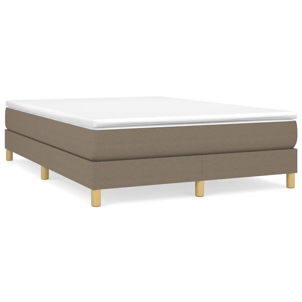 POLSTERBETT Quinn 140/203 cm - Taupe, Holzwerkstoff (140/200cm) - Nettlife