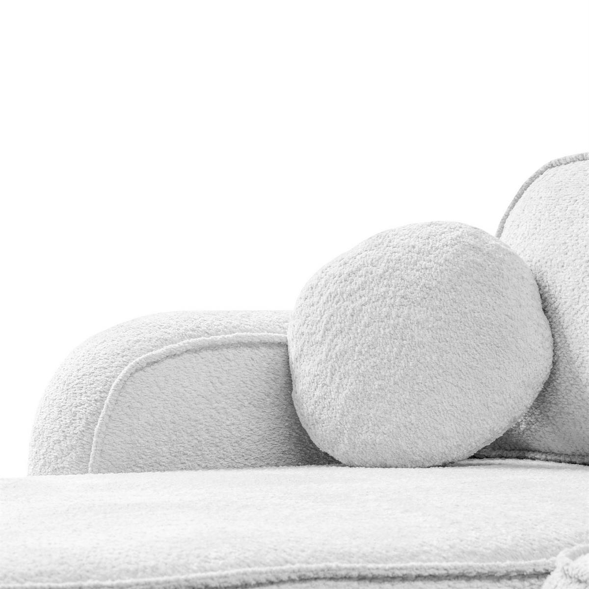 ECKCOUCH VENUS II mit Bettkasten, Coral 70 - Weiß, Textil (275/178cm) - Lookway