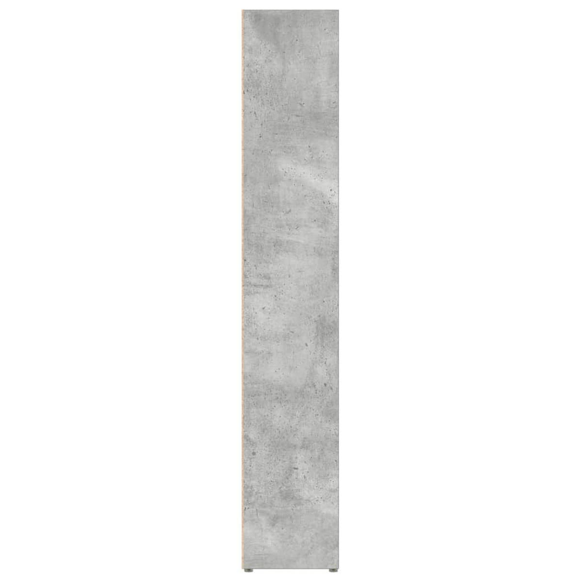 CD-REGALE 2Er Set Betongrau 21/16/93,5 Cm Holzwerkstoff - Grau, Holzwerkstoff (16/93.5/21cm) - vidaXL