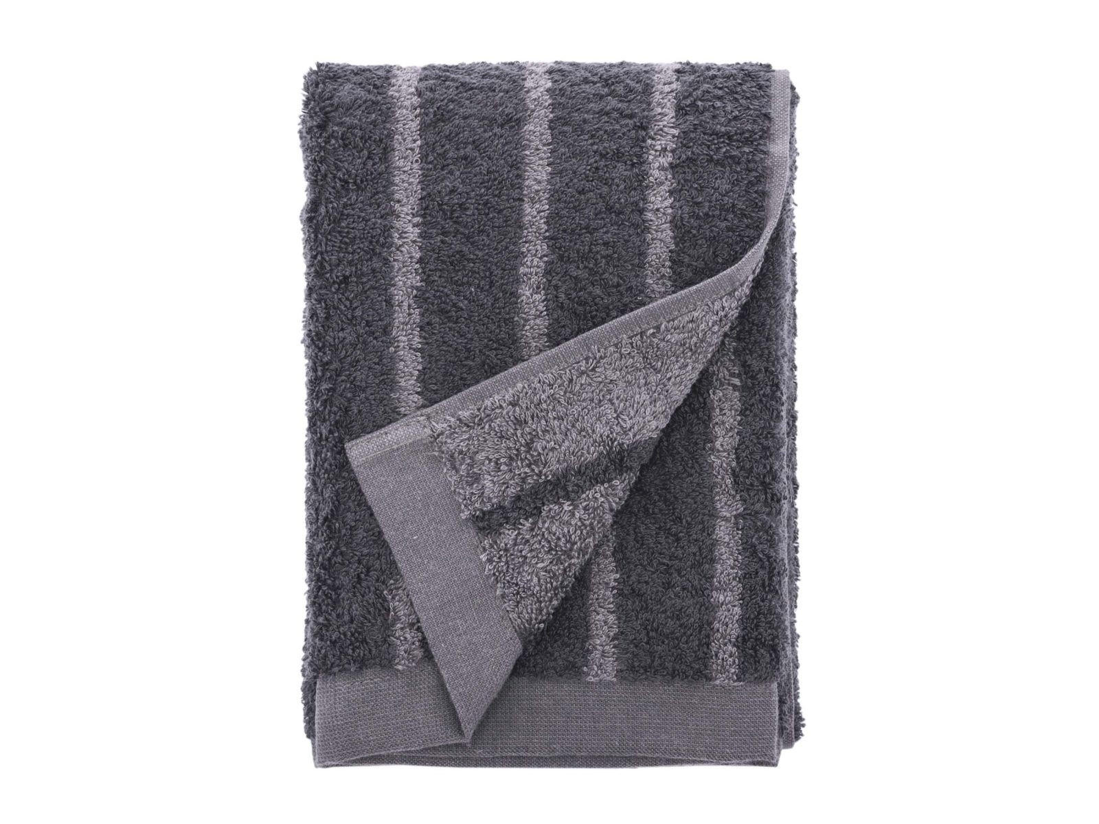 HANDTUCH Common grau 50/100 cm Baumwolle - Grau, Textil (50/100cm) - Södahl