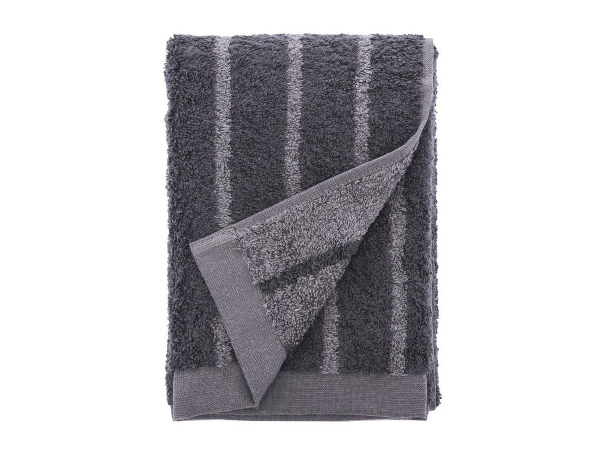 HANDTUCH Common grau 50/100 cm Baumwolle - Grau, Textil (50/100cm) - Södahl