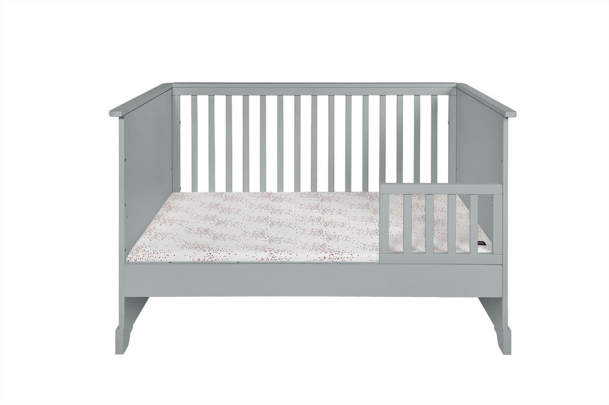 GITTERBETT Melody 140/70 - Grau, Holzwerkstoff (70/140cm) - RAUMHIRSCH FURNITURE
