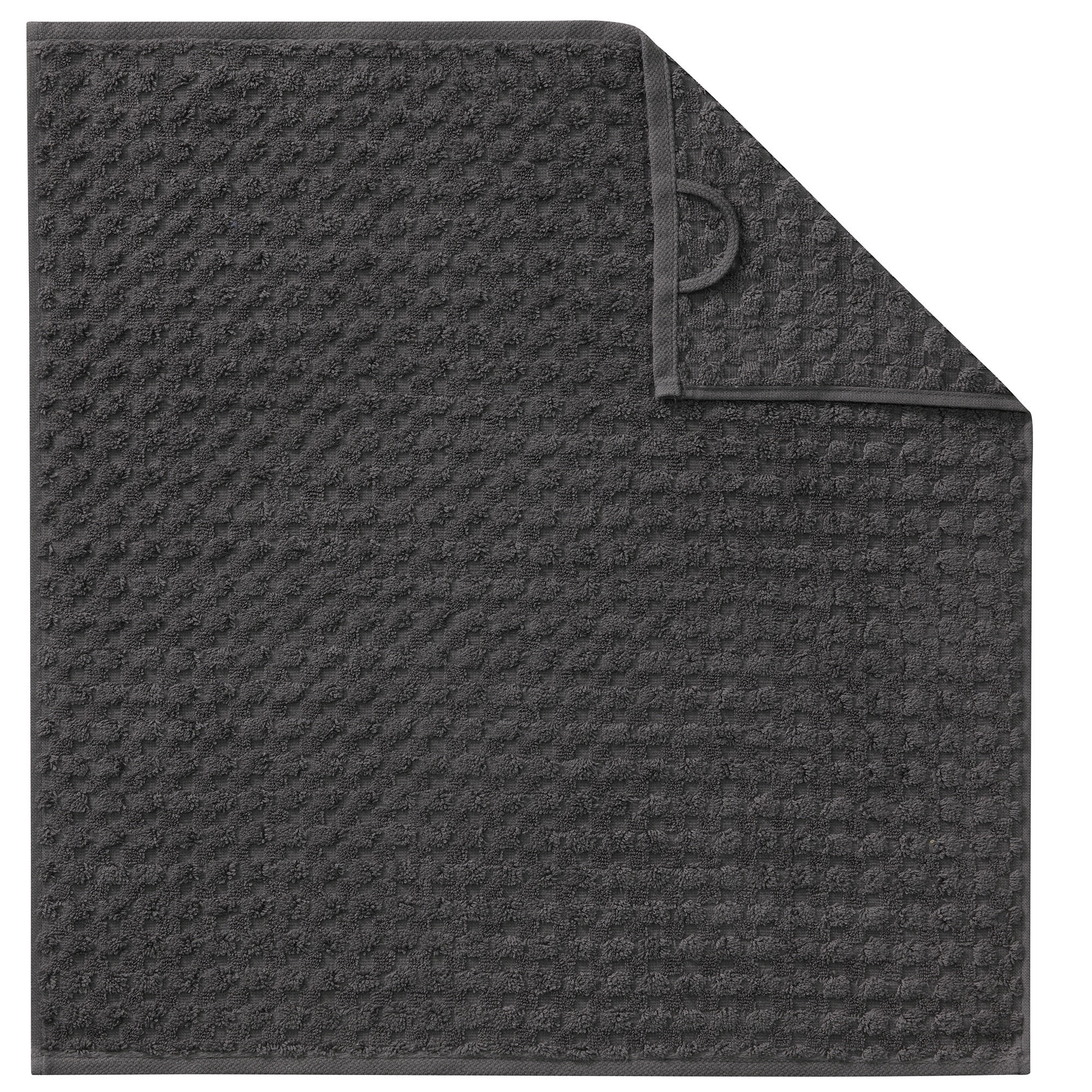 KÜCHENHANDTÜCHER CUISINE PRO UNI 520 BASALT - 740 - Grau, Textil (50/50cm) - Cawoe