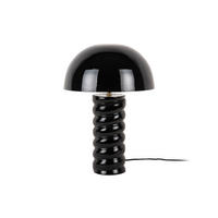 TISCHLAMPE Gracio - Schwarz - 45 cm - Schwarz, Metall (30/30/45cm) - Leitmotiv